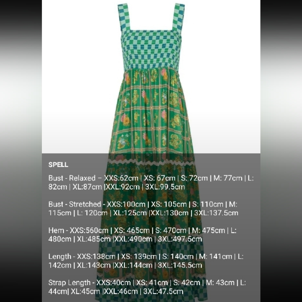 Spell Flora Strappy Maxi Dress - Picture 7 of 14